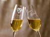 Personalized Engraved Champagne Glass