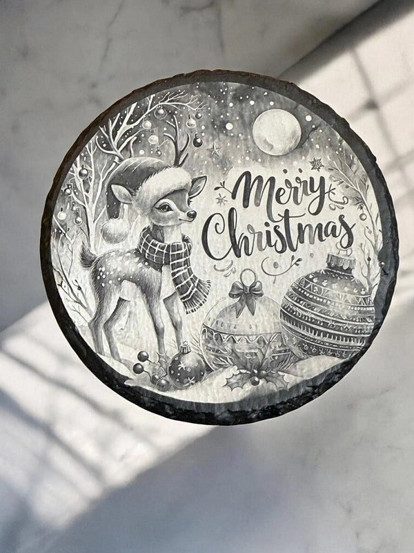 Slate Coaster – Christmas Collection