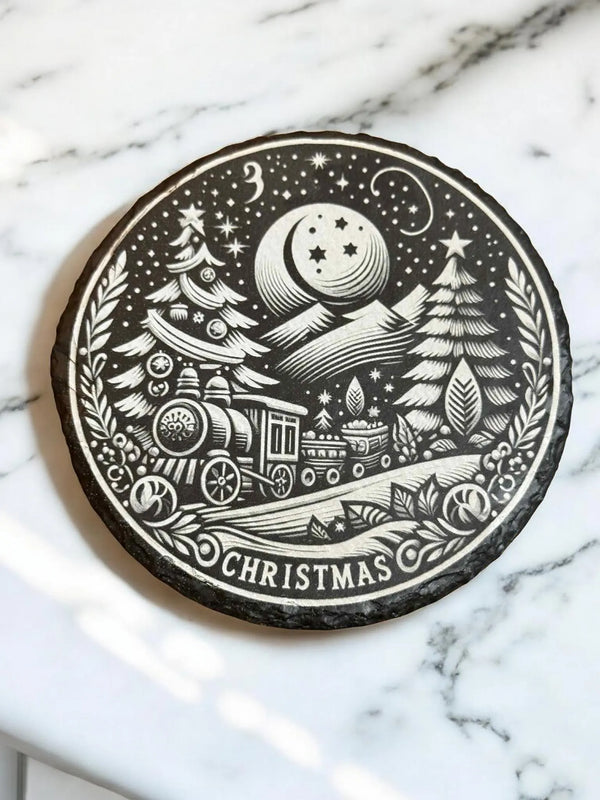 Slate Coaster – Christmas Collection