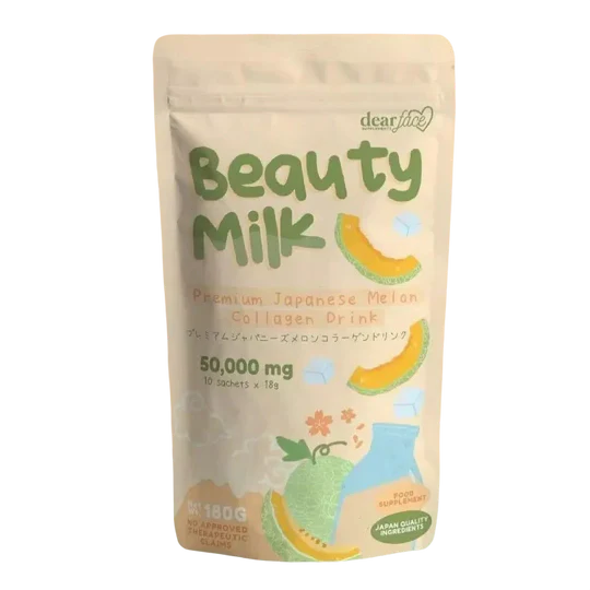 Dear Face Beauty Milk Japanese Collagen Melon Drink