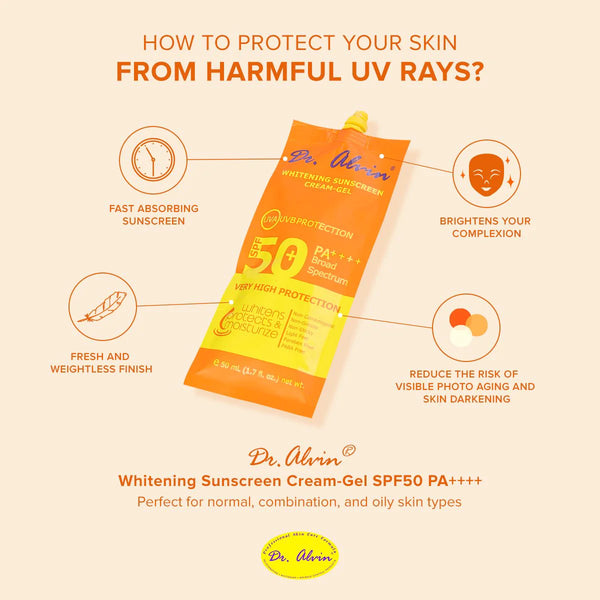 Dr.Alvin Sunscreen Cream-Gel