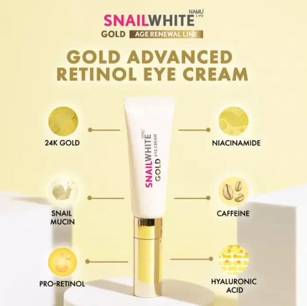 Snailwhite Gold Advanced Retinol Eye Cream