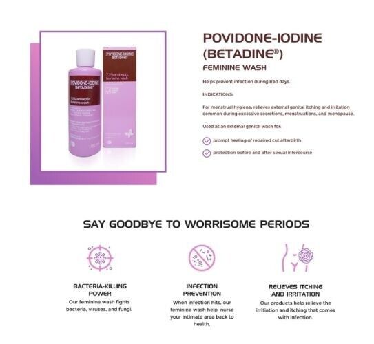 Betadine Feminine Wash