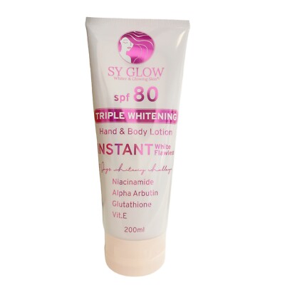SY Glow Triple Whitening Hand and Body Lotion