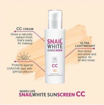 Snailwhite CC Sunscreen SPF 50