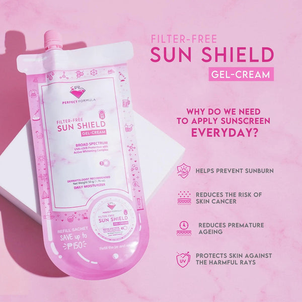 Perfect Formula Filter Free Exfoliating Sunshield Gel Cream
