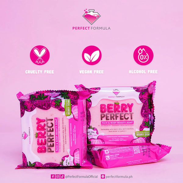 Perfect Formula Berry Perfect Face & Body Soap
