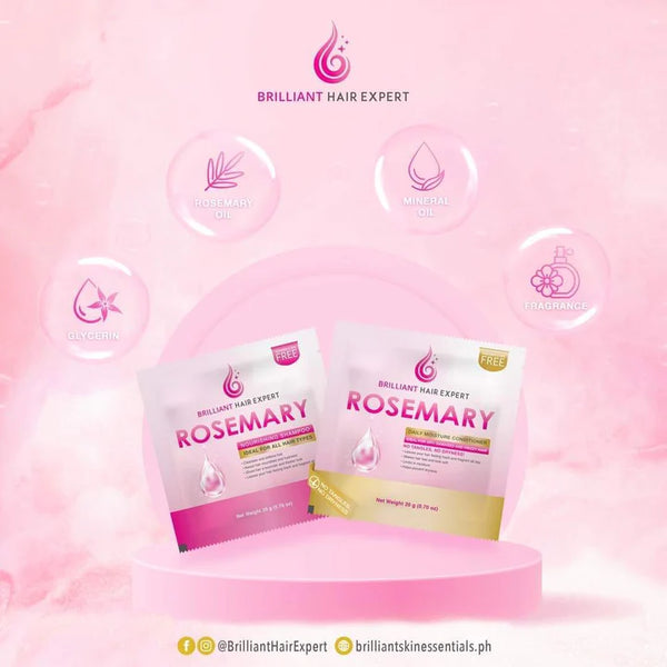 Brilliant Skin Essentials Hair Expert Rosemary Shampoo/Conditioner