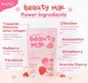 Dear Face Beauty Milk Japanese Collagen Strawberry Drink